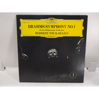 1LP Vinyl Records แผ่นเสียงไวนิล  BRAHMS:SYMPHONY NO.1   (E12F22)