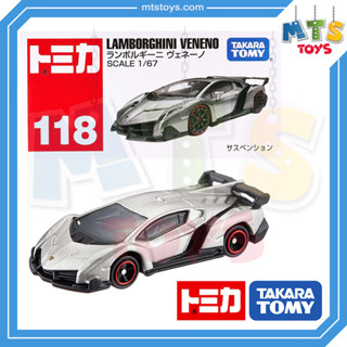 **MTS Toys**Takara Tomy : Tomica no.118 Lamborghini Veneno ของเเท้จากญี่ปุ่น