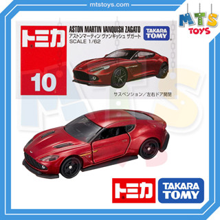 **MTS Toys**Takara Tomy : Tomica no.10 Aston Martin Vanquish Zagato ของเเท้จากญี่ปุ่น