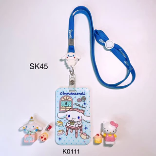 สายคล้องบัตรพนักงาน/บัตรนักเรียน คีย์การ์ด พร้อมกรอบบัตร