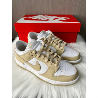 Nike Dunk Low  " Team Gold "  Off-white  ของแท้ 100%