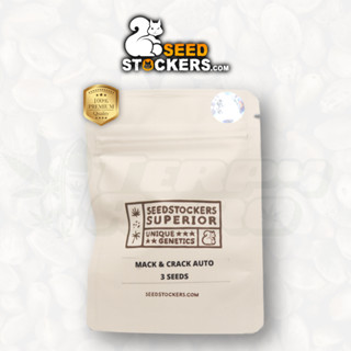 Mack &amp; Crack (Auto) - Seedstockers Superior เมล็ด กัญชา นำเข้าแท้100% เมล็ดเพศเมีย