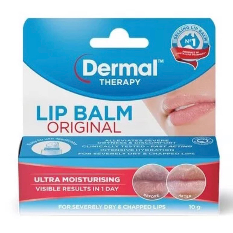 Dermal Therapy Lip Balm Original 10g | Berry 10g | Mint 10g