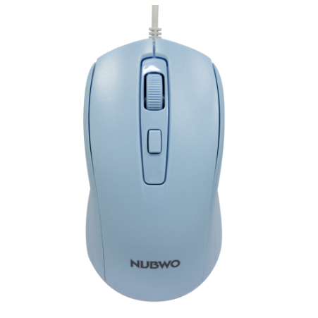 Nubwo รุ่น NM-157 เมาส์ Optical Mouse Silent Click เม้าส์ทำงาน เม้าส์มีสาย ไร้เสียงคลิ๊ก itcam88