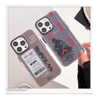 ✨ส่งของขวัญ✨เคส for iPhone 11 14 Pro Max Case for iPhone 12 13 ป้องกันการตก การป้องกัน แบรนด์ไทด์ ตลก แฟชั่นไร้เพศ