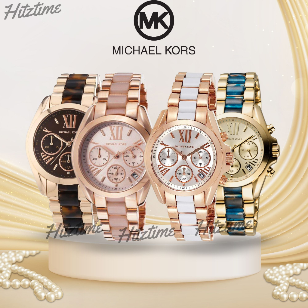 Michael Kors ของแท้100% MK5799 MK5908 MK6066 MK5944 36mm นาฬิกาแบรนด์เนมMK แบรนด์เนมนาฬิกาผู้หญิง สินค้าพร้อมจัดส่ง M06