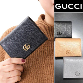 GUCCI Leather Card Case Wallet