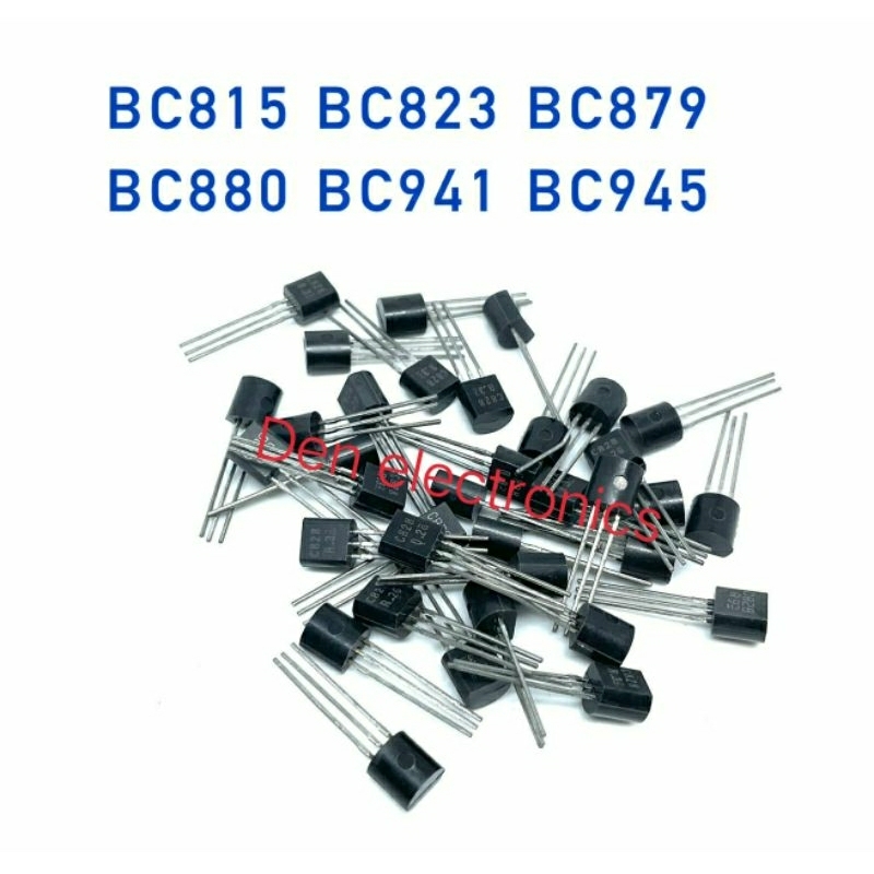 ทรานซิสเตอร์ TO92 BC815 BC823 BC879 BC880 BC941 BC945  สินค้าพร้อมส่ง