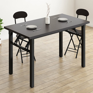 โต๊ะพับลายไม้ โต๊ะเขียนหนังสือ โต๊ะทำงาน แข็งแรง ทนทาน folding desk encoremall