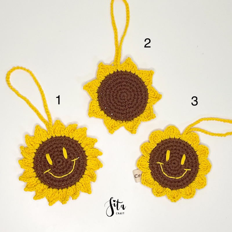 HIMAWARI 🌻 กระจกทานตะวัน ห้อยกระเป๋า