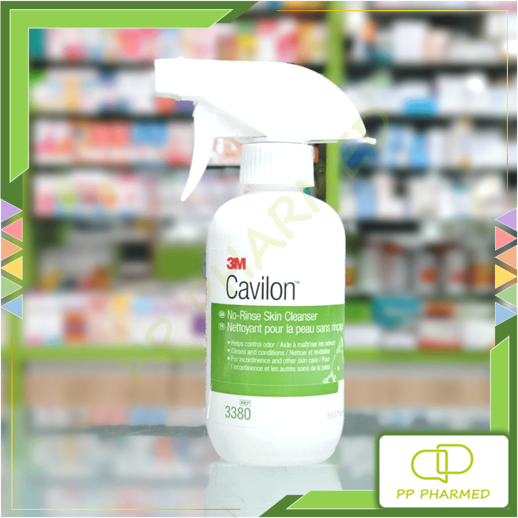 3M Cavilon สเปรย์ทำความสะอาดร่างกาย แบบไม่ต้องล้างออกด้วยน้ำ No Rinse Skin Cleanser 236ml
