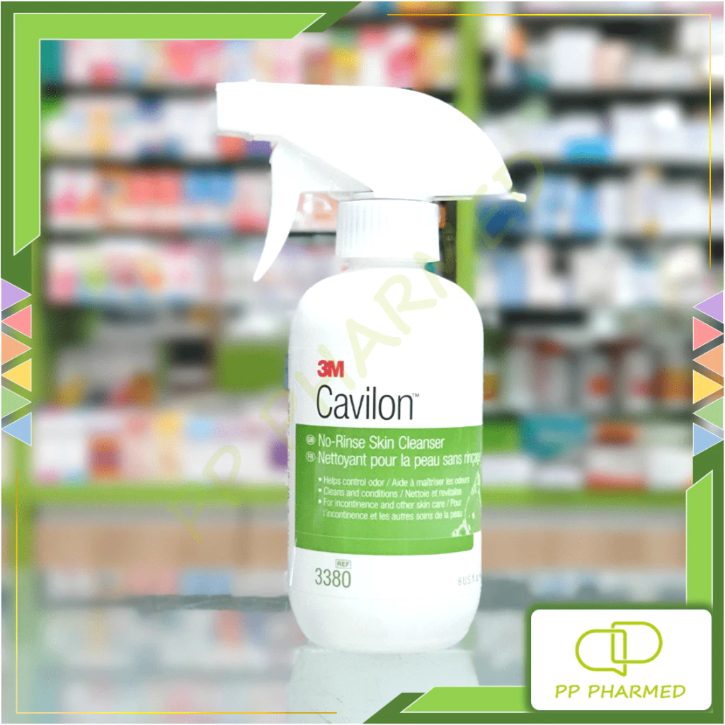 3M Cavilon สเปรย์ทำความสะอาดร่างกาย แบบไม่ต้องล้างออกด้วยน้ำ No Rinse Skin Cleanser 236ml
