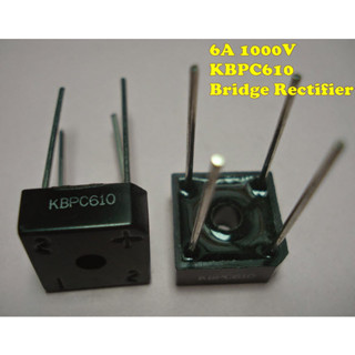 KBPC610 ไดโอดบริดจ์ 6A 1000V (Diode Bridge)