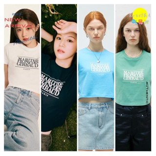 Marithe ของแท้💯% W CLASSIC LOGO CROP TEE *พร้อมส่ง บางสี บางไซส์ ทักแชทสอบถามได้ค่ะ*