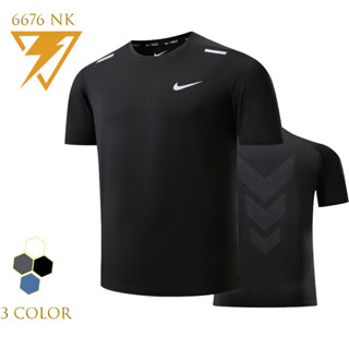 เสื้อกีฬา เสื้อกีฬาแขนสั้น เสื้อออกกำลังกาย รุ่น 6676 NK