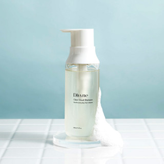 Divyne (ดิไวน์) แชมพูลดผมร่วง ผมบาง ขาดง่าย ปรับสมดุลหนังศีรษะ 280ml. DIVYNE Clear Cloud Shampoo 280ml