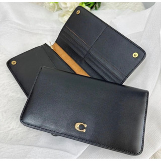 🎀 (สด-ผ่อน) กระเป๋าสตางค์ สีดำ C5191 Slim Wallet STYLE