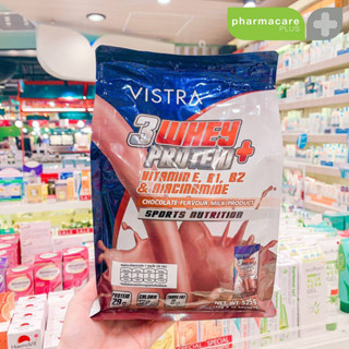 VISTRA WHEY 3 WHEY PROTEIN CHOCOLATE (35G. X 15 SACHETS)