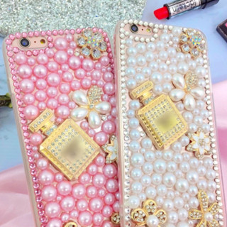 Redmi9Aเคสไข่มุก เคสคริสตัล เคสแฟชั่น เคสมือถือ หรูหรา เคสติดเพชร