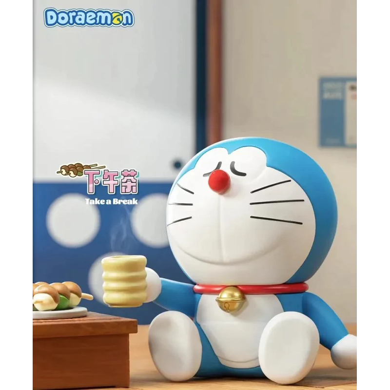 กล่องสุ่ม Blindbox Doraemon Take a Break จิบน้ำชา