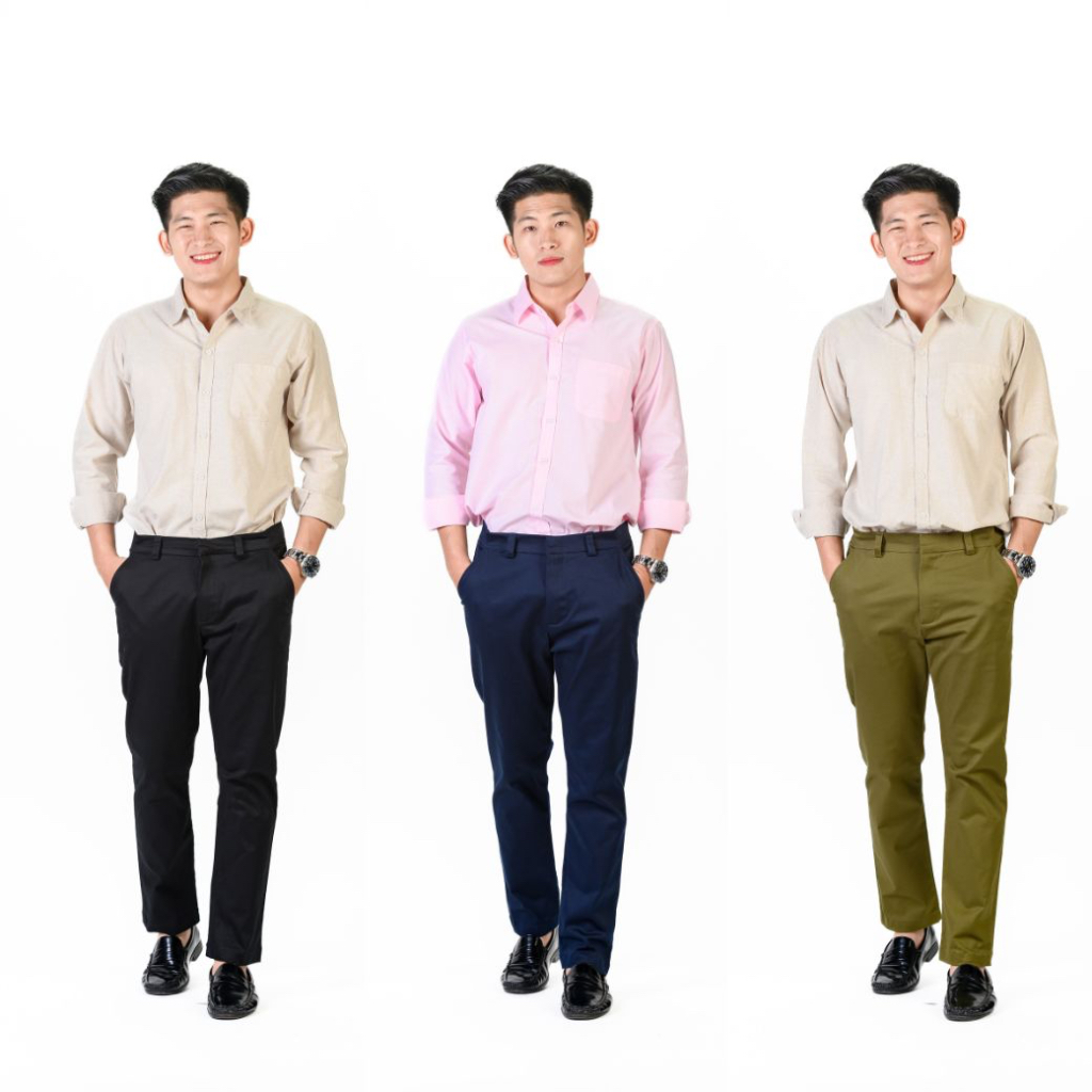 กางเกงขายาว Spendex  | smart shirt