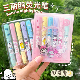 A764 ปากกาไฮไลต์ ปากกา ลายการ์ตูน สินค้าพร้อมส่งในไทย
