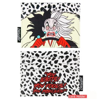 Card holder Cruella De Vil ที่ใส่บัตร คูเอล่า