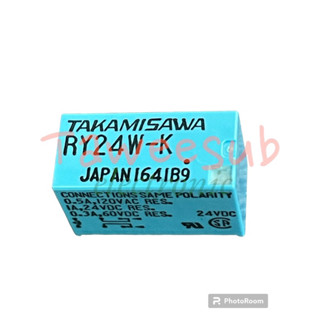 รีเลย์TAKAMISAWA  RY24W-K  RY12W-K🚚🇹🇭