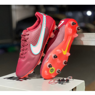 สตั๊ดปุ่มเหล็ก ไนกี้ปุ่มเหล็ก NIKE TIEMPO LEGEND 9 ELITE ถ่ายจากงานจริง(แถมดันทรง+ถุงผ้า+กล่อง)