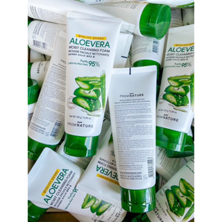 FROMNATURE ALOEVERA CLEANSING FOAM 130.g 🇰🇷💦 ของแท้💯