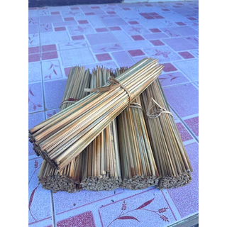 ไม้เสียบเงินกฐิน ไม้เปล่าเเบบผ่ากลางเเล้ว 5มัด มี500ก้าน