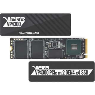 Patriot Viper : SSD M2 VP4300 M.2 2280 PCIe Gen4 x 4 Solid State Drive For PlayStation 5 / PC ประกันศูนย์ 5 ปี