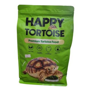 Happy Tortoise มีไฟเบอร์สูง โปรตีนต่ำ เหมาะสำหรับเต่าบกกินพืชทุกชนิดและทุกวัย ขนาด 1 กิโลกรัม [ ส่ ง ด่ ว น E M S ]