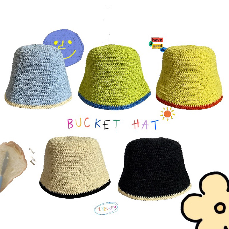 bucket korean style ε ♡’ (pre 4-7 วัน) หมวกบักเก็ตต