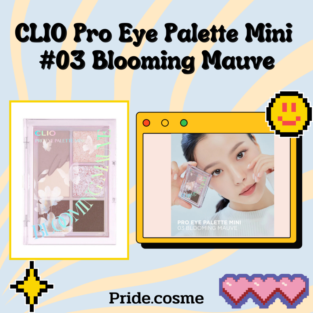 CLIO Pro Eye Palette Mini #03 Blooming Mauve