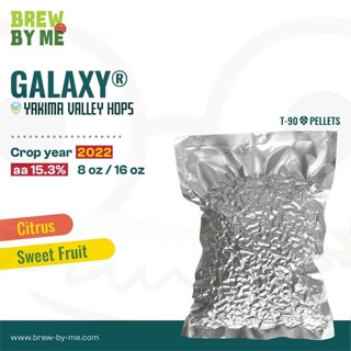 ฮอปส์ Galaxy (AU) 8oz หรือ 16oz PELLET HOPS (T90) โดย Yakima Valley | ทำเบียร์ Homebrew