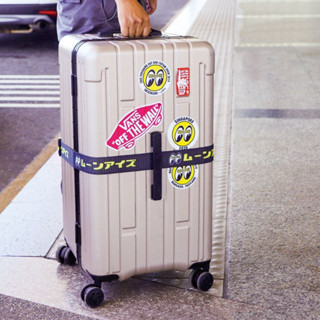 F.B.D ムーンアイズ (MOONEYES) Travel Luggage Belt [MG980BK]สายรัดกระเป๋าเดินทาง