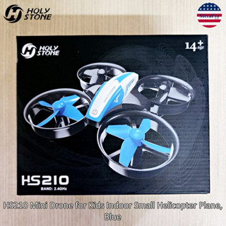 Holy Stone® HS210 Mini Drone for Kids Indoor Small Helicopter Plane, Blue โดรนขนาดเล็ก ของเล่นสำหรับเด็ก สีน้ำเงิน