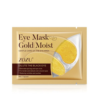 ZOZU Eye Mask Gold Moist แผ่นมาส์กใต้ตา บำรุงผิวรอบดวงตา ลดริ้วรอย กระจ่างใสขึ้น พร้อมส่งจากไทย