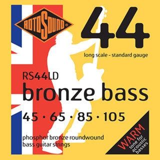 สายกีตาร์เบส Rotosound 4 สาย ขนาด 45/105 phosphor bronze รุ่น RS44LD (Made in England)