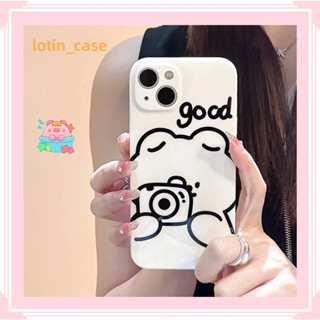 🎁ส่งของขวัญ🎁เคสไอโฟน สำหรับ 11 13 for iPhone Case 14 12 Pro Max น่าสนใจ น่ารัก  หมีน้อย กันกระแทก ปกป้อง เคสโทรศัพท์