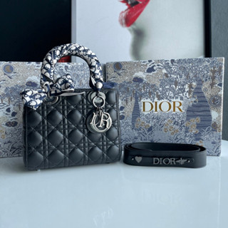 CHRISTIAN DIOR LADY LAMB LEATHER ✅   เป๊ะเหมือนของแท้ทุกตารางนิ้ว    ทำจากหนังแกะแท้100% +