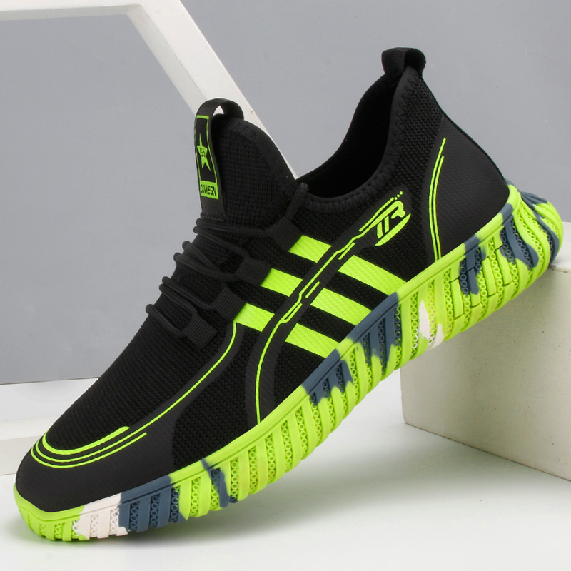 LGShoes ใหม่ดีไซน์สปอร์ต🏃‍♂️รองเท้าออกกำลังกาย วัสดุเบาสบาย ใส่ทำงานหรือออกกำลังกายก็ได้ - รูปที่ 7