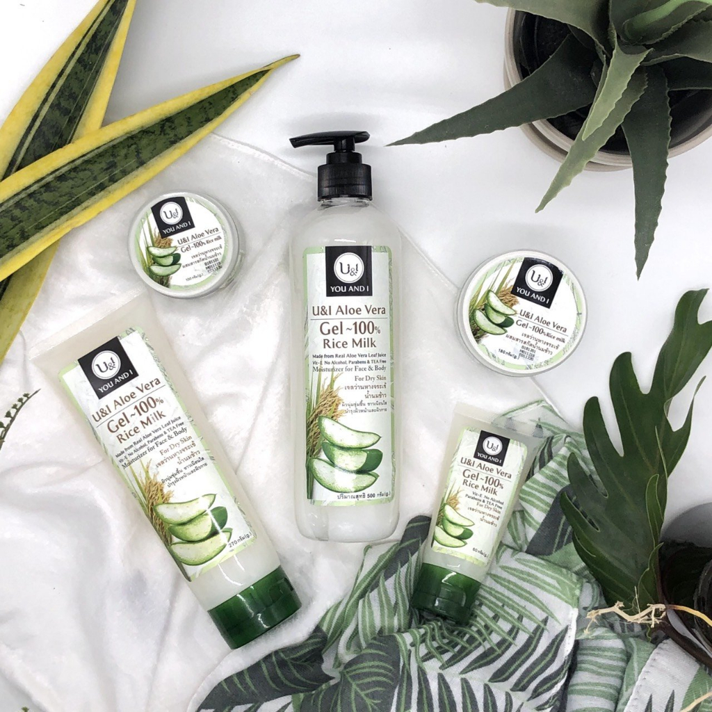U&I Aloe Vera Gel 270g. ยูแอนด์ไอ เจลว่านหางจระเข้ 270กรัม. รูปที่ 3