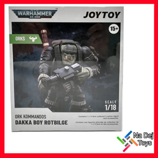 JoyToy Warhammer 40K Ork Kommandos Dakka Boy Rotblige 1/18" Figure จอยทอย ร๊อดบลิจล์ ขนาด 1/18 ฟิกเกอร์