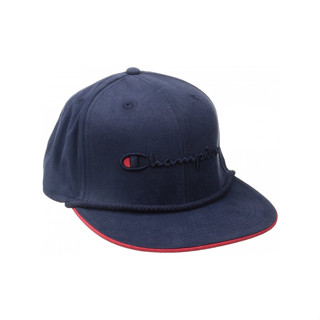 Champion Life Script Braided Rope SnapBack Hat Navy