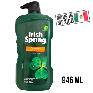 Irish Spring Original Mens Gel Face &amp; Body Wash , 32 fl oz. ( 946 ML ).