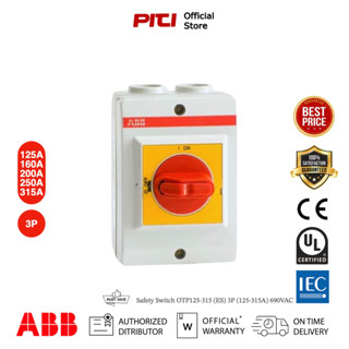 ABB OTP125-315 (ES) 3P (125-315A) Safety Switch Enclosed Switch Disconnector (Emergency Switch)