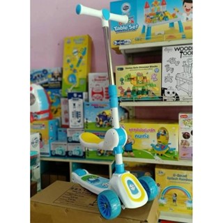 สกู๊ตเตอร์เล่นสนุกเสริมพัฒนาการ 2in1มีเสียงมีไฟ