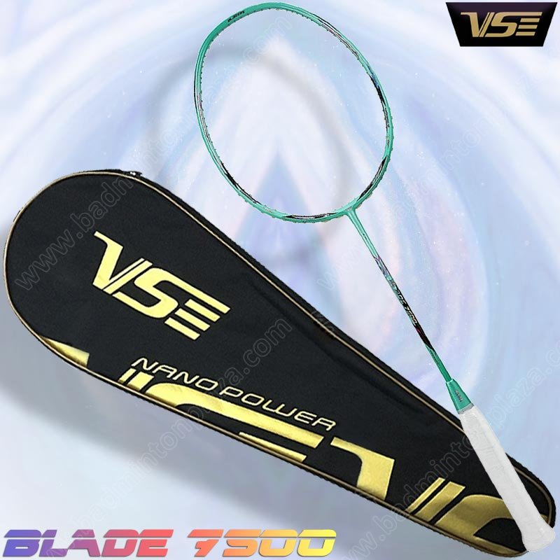 【 ของแท้ % 】ไม้แบดมินตัน VS BLADE 7500 สีเขียว แถม! ซอง + เอ็น + พันด้าม (BL-7500G)